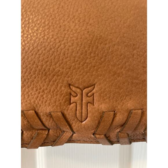 Frye Meadows Mini Crossbody Leather Bag Brown NWOT - Picture 9 of 14